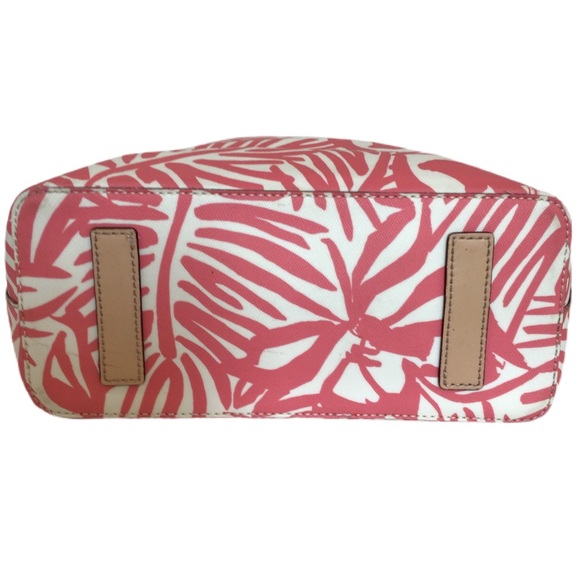 ♥️sold♥️RETIRED Kate Spade Grant Street Tropical Palm Juno Tote - Picture 8 of 11